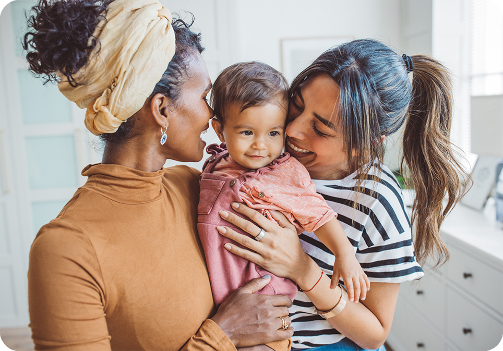 Parents with infant