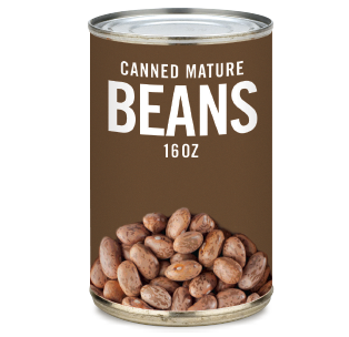 Canned Mature Beans Image